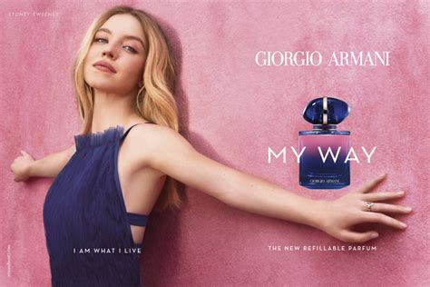 Armani Perfume my way model